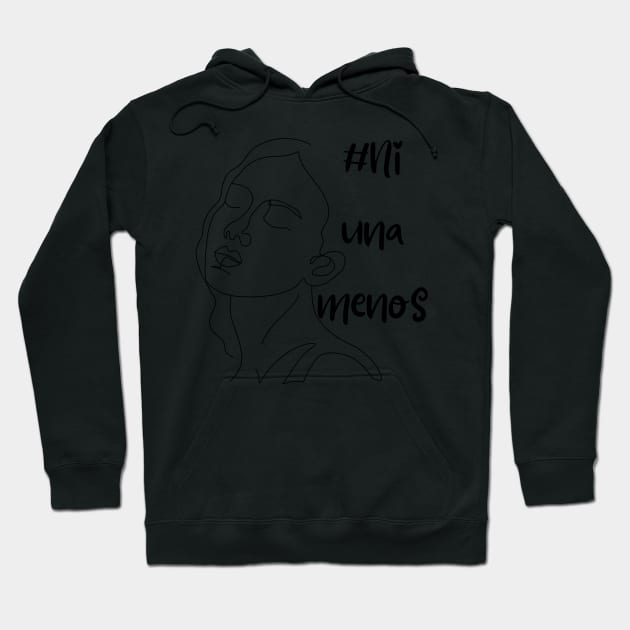 Ni una menos mujer Hoodie by jeune98